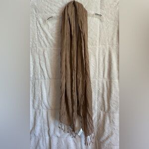 Tan Scarf